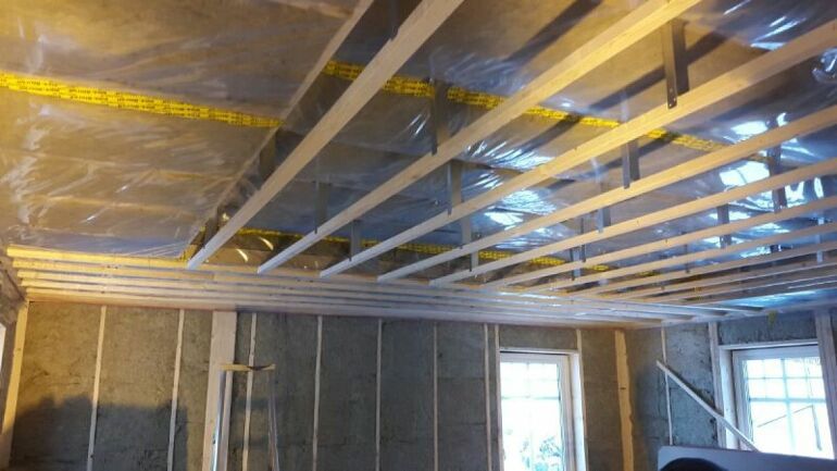 Rom under totalrenovering